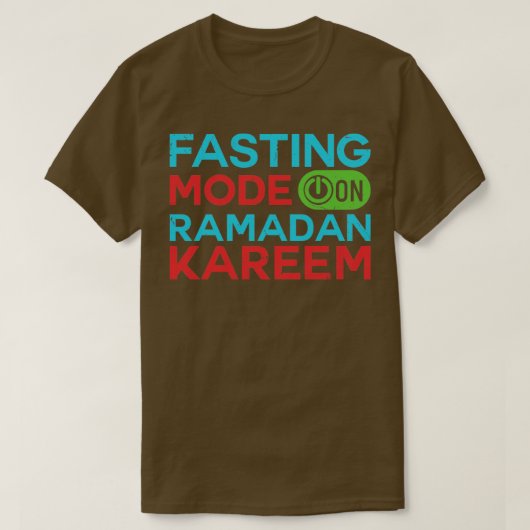 Ramadan fasziniert Mode über glückliche Ramadan-Mu T-Shirt (Design vorne)