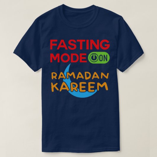 Ramadan fasziniert Mode über glückliche Ramadan-Mu T-Shirt (Design vorne)