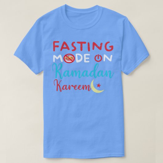 Ramadan fasziniert Mode über glückliche Ramadan-Mu T-Shirt (Design vorne)