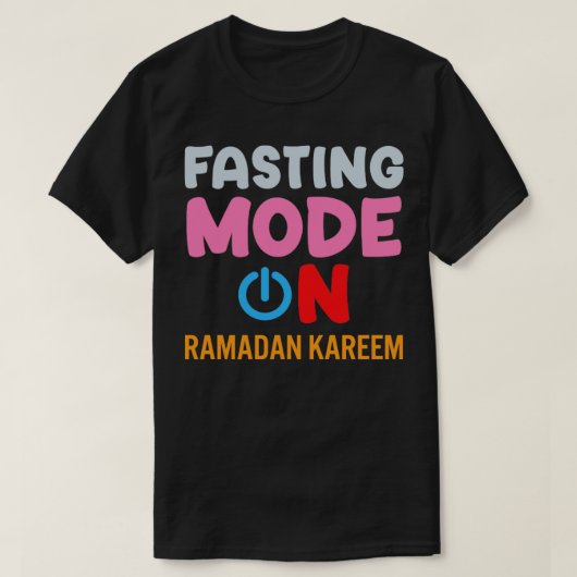 Ramadan fasziniert Mode über glückliche Ramadan-Mu T-Shirt (Design vorne)