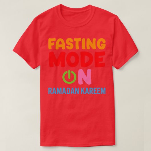 Ramadan fasziniert Mode über glückliche Ramadan-Mu T-Shirt (Design vorne)