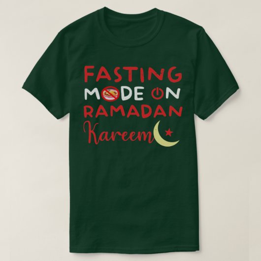 Ramadan fasziniert Mode über glückliche Ramadan-Mu T-Shirt (Design vorne)