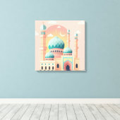 Ramadan-Feier-Wandbild Leinwanddruck (Insitu (Holzboden))