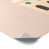 Ramadan-Feier-Wandbild Poster (Ecke)