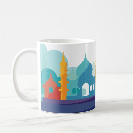 Ramadan-Geschenk-Tasse, Ramadan Kareem Kaffeetasse (Links)