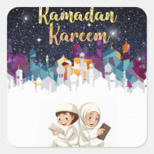 Ramadan Gestaltungskinder