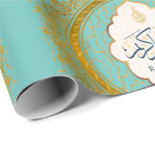 Ramadan goldenes Zierpapier Geschenkpapier (Rolleneckpunkt)