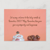 Ramadan Greeting Card Postkarte (Vorderseite)