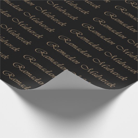 Ramadan Greetings /Eid Mubarak Geschenkpapier (Ecke)