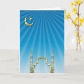 Ramadan Greetings Karte (Gelbe Blume)