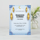 Ramadan Iftar Einladung (Stehend Vorderseite)