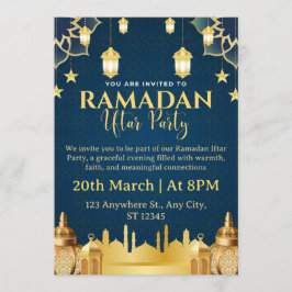 Ramadan-Iftar-Einladungskarte Einladung