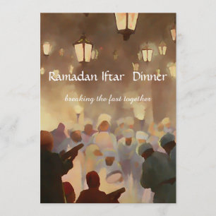 Ramadan-Iftar-Essen Einladung