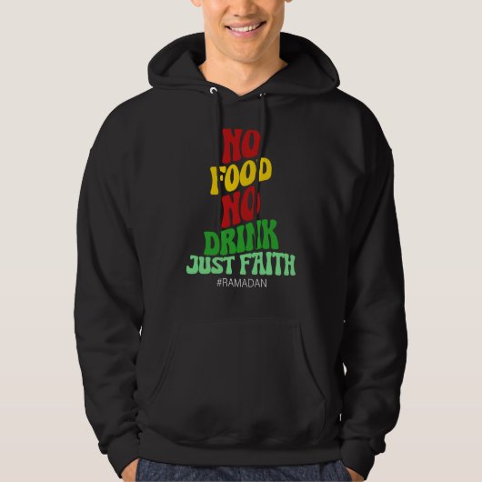 Ramadan Kareem 2023 Islamic Fasting Outfit for Men Hoodie (Vorderseite)
