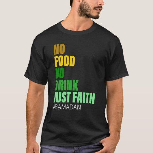 Ramadan Kareem 2023 Islamic Fasting Outfit for Men T-Shirt (Vorderseite)