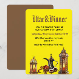Ramadan Kareem 2025 Iftar Dinner Party Einladung