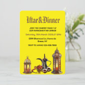 Ramadan Kareem 2025 Iftar Dinner Party Einladung (Stehend Vorderseite)