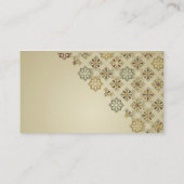 Ramadan Kareem Aufkleber Visitenkarte (Rückseite)