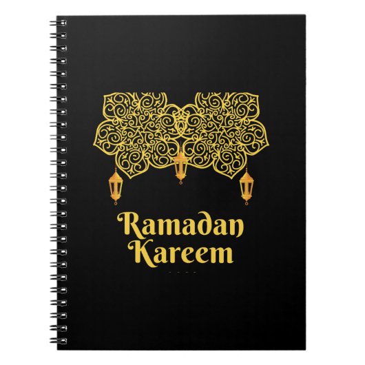 Ramadan Kareem Bedeutung - Eid Mubarak 2026 Notizblock (Vorderseite)
