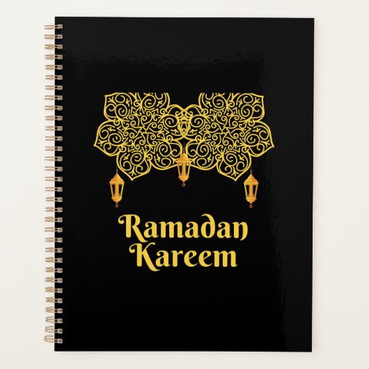 Ramadan Kareem Bedeutung - Eid Mubarak 2026 Planer (Vorderseite)