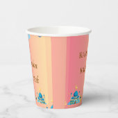 Ramadan Kareem Begrüßung Pappbecher (Links)