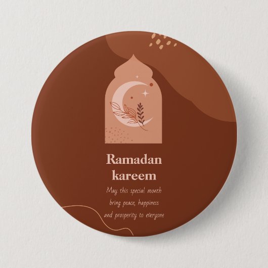 Ramadan Kareem Button (Vorderseite)