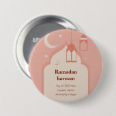 Ramadan Kareem Button (Vorne & Hinten)