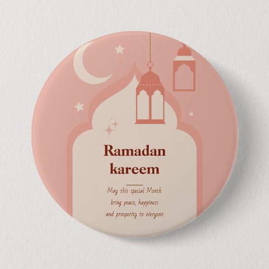 Ramadan Kareem Button (Vorderseite)