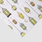 Ramadan Kareem Crescent Lanterns Mubarak Islamic Seidenpapier (Ausschnitt)