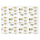 Ramadan Kareem Crescent Lanterns Mubarak Islamic Tischdecke (Vorderseite (Horizontal))