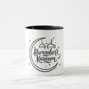 Ramadan Kareem Crescent Moon seht Fasting Tasse