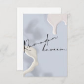 Ramadan Kareem! Dankeskarte (Vorne/Hinten)