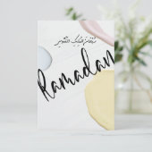 Ramadan Kareem! Dankeskarte (Stehend Vorderseite)