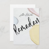 Ramadan Kareem! Dankeskarte (Vorne/Hinten)