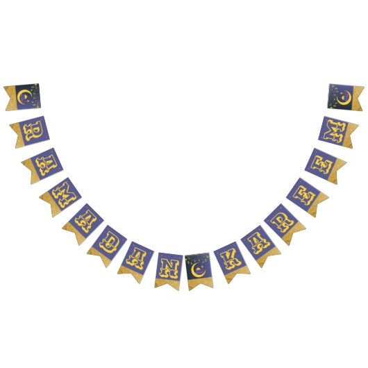 Ramadan Kareem Décor Banner Bunting Flags (Alle)