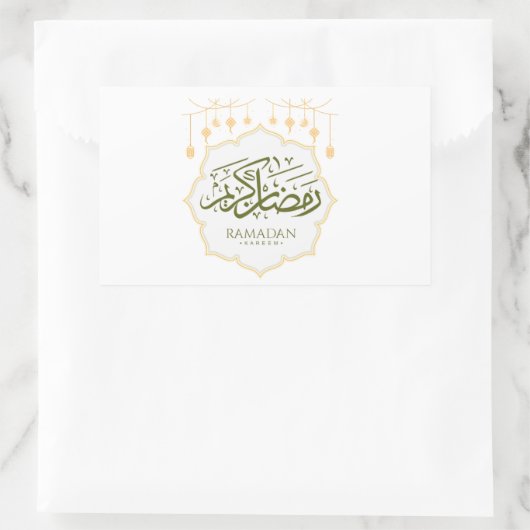 Ramadan Kareem Decorative Sticker (Tasche)
