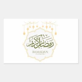 Ramadan Kareem Dekorativer Aufkleber