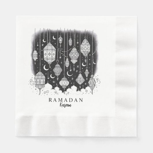 Ramadan Kareem - Eid Al Fitr - Paper Napkin Serviette (Vorderseite)