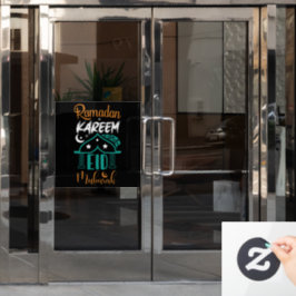 Ramadan Kareem Eid Mubarak Fensteraufkleber