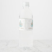 Ramadan Kareem / Eid Mubarak individualisieren Wasserflaschenetikett (Rückseite)