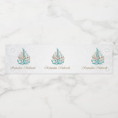 Ramadan Kareem / Eid Mubarak individualisieren Wasserflaschenetikett (Einzelnes Label)