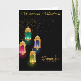 Ramadan Kareem & Eid Mubarak Individuelle Grüße Karte