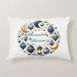 Ramadan Kareem & Eid Mubarak Islamic Accent Pillow Dekokissen
