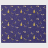 Ramadan Kareem Eid Mubarak Islamic Lantern Geschenkpapier (Flach)