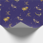 Ramadan Kareem Eid Mubarak Islamic Lantern Geschenkpapier (Ecke)