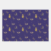 Ramadan Kareem Eid Mubarak Islamic Lantern Geschenkpapier Set (Vorderseite)