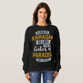 Ramadan Kareem Fasting  For Muslim Islamic  Idea Sweatshirt (Vorne ganz)