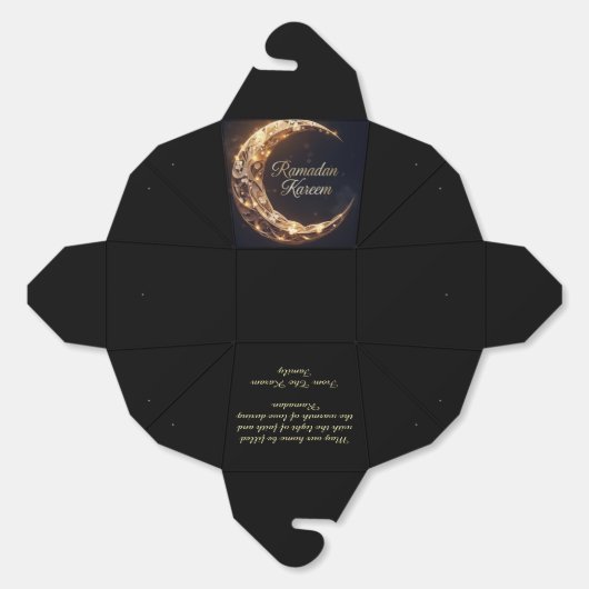 RAMADAN KAREEM FAVOR BOX PERSONALIZED GESCHENKSCHACHTEL (Ungeklappt)