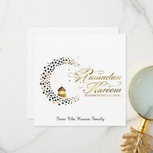 Ramadan Kareem Feiertag Elegante Karte