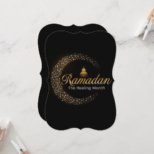 Ramadan Kareem Feiertag Personalisierte Karte